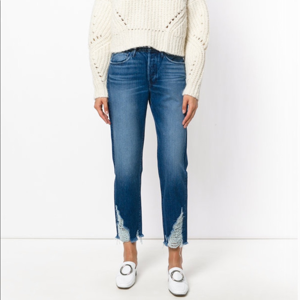 3x1 NYC Higher Ground Boyfriend Crop - Rushmore